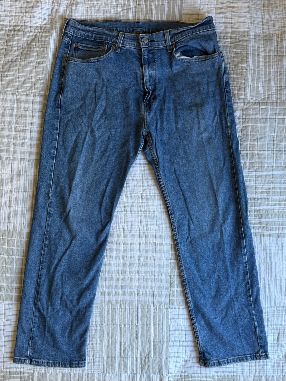 Levi's Men's Relaxed Fit Denim Jeans in Blue